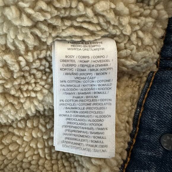 Ralph Lauren Kids Fleece-Lined Trucker Jacket USA Flag Size 3T - Picture 8 of 8